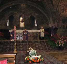 In der Franziskus-Basilika In der Franziskus-Basilika
